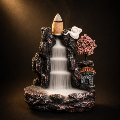 SmokeFall – Waterfall Backflow Incense Burner