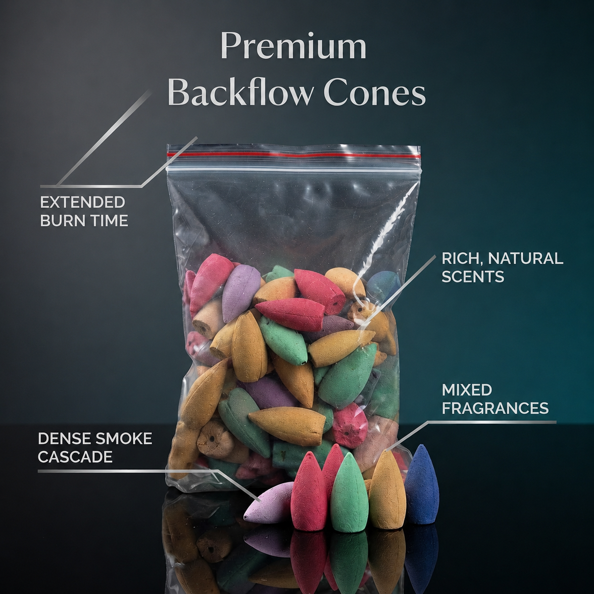 SmokeFall – Waterfall Backflow Incense Burner